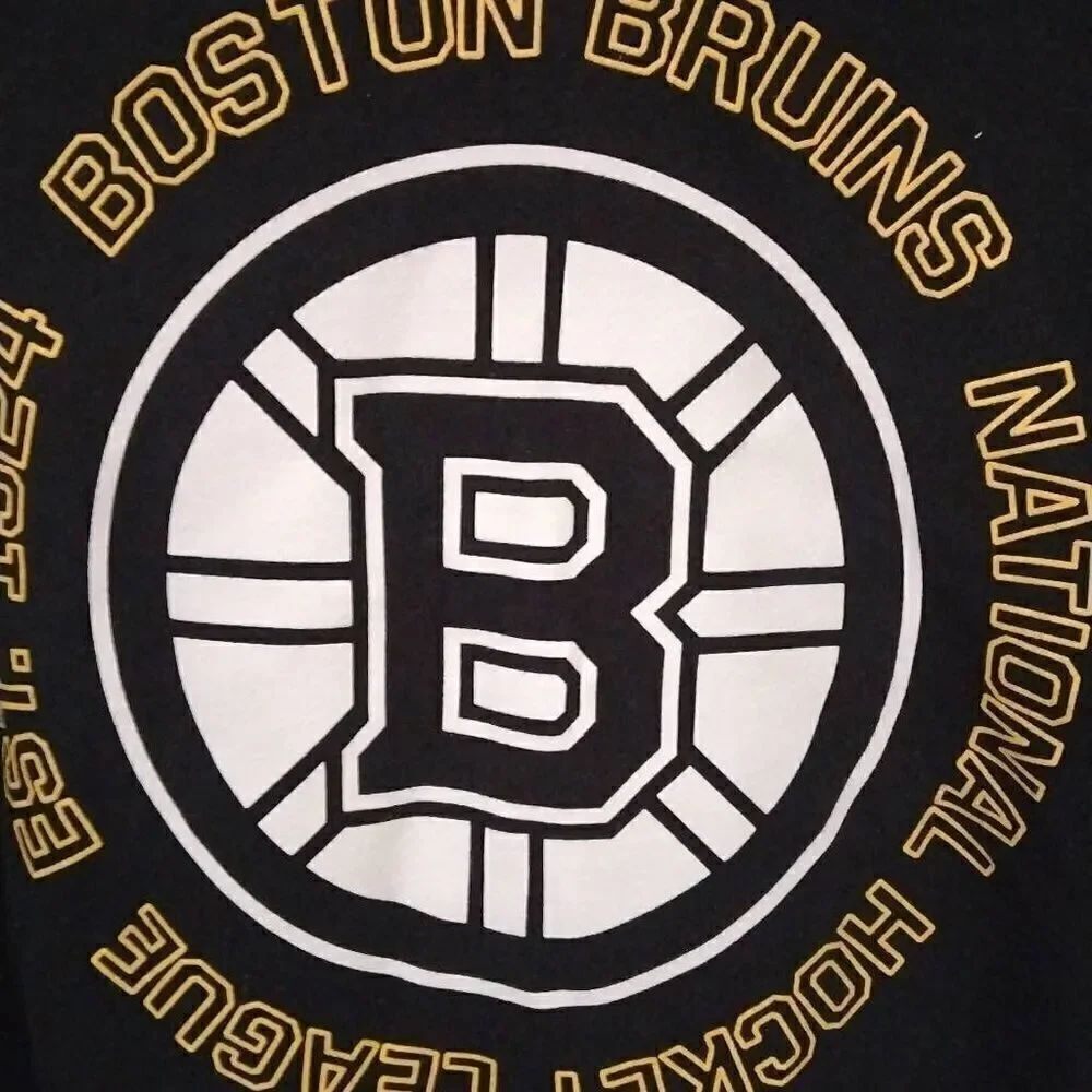 NHL, Boston Bruins Hoodie, XL, Black
